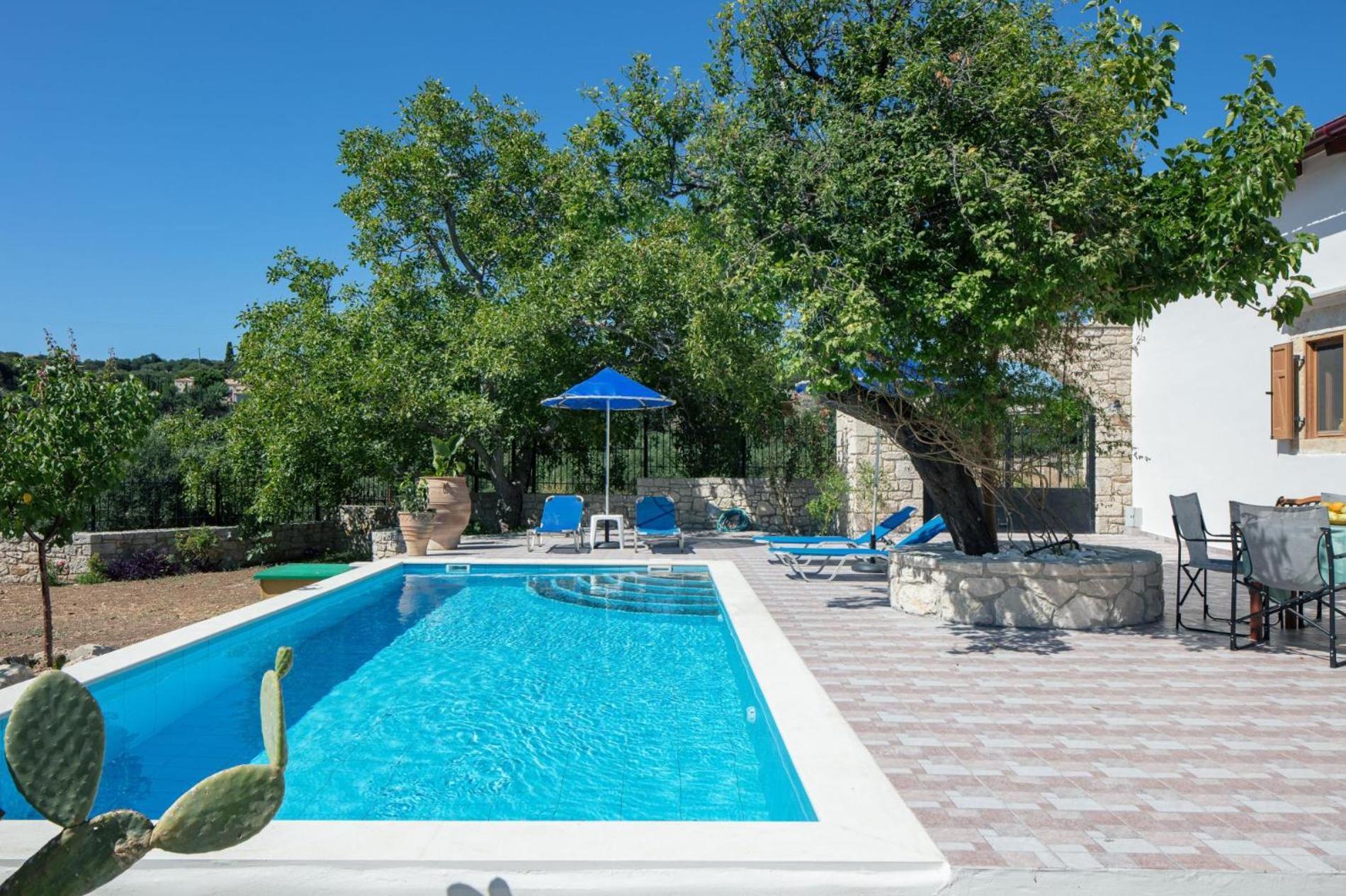 Silver Gem Villa With Private Pool Йеранион Экстерьер фото